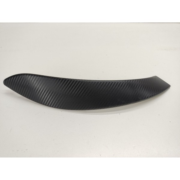 Moldura Puxador Porta Plotado Fibra Carb D.e Bmw 320i 2015 Preto
