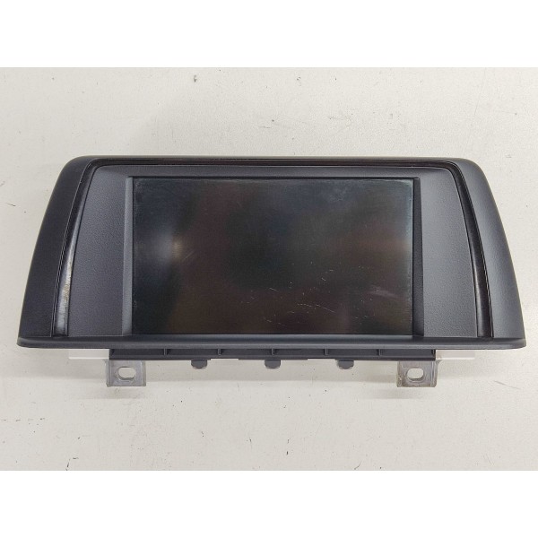 Tela Central Multimídia Bmw 320i N20 2015 Preto
