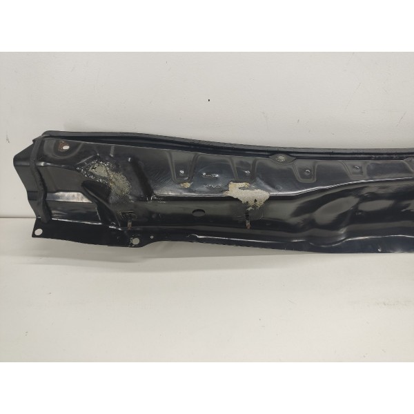 Chapa Painel Corta Fogo Inferior Churasqueira Fusion 2010 Preto Churrasqueira