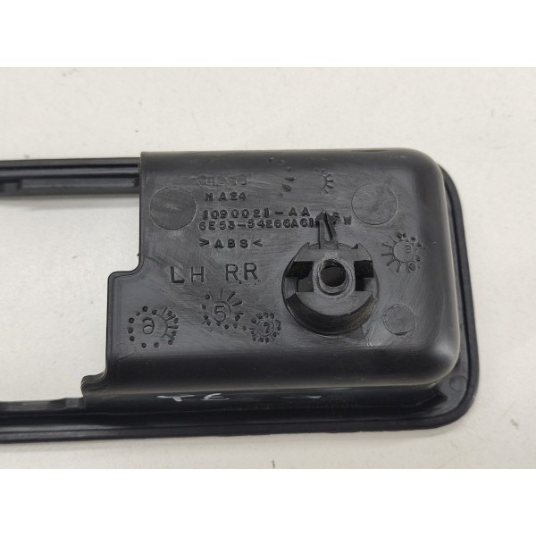 Moldura Maçaneta Interna Traseira Esquerda Fusion V6 2010 Traseira