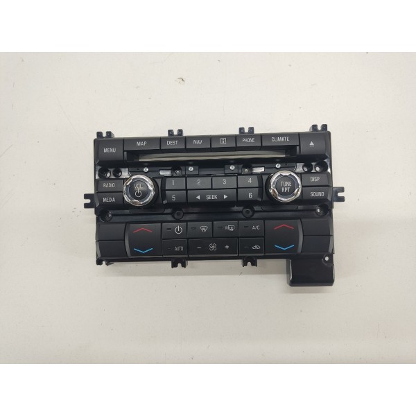 Comando Radio Ar Condicionado Fusion V6 2010 Preto