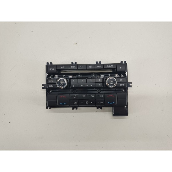 Comando Radio Ar Condicionado Fusion V6 2010 Preto