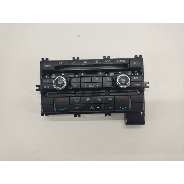 Comando Radio Ar Condicionado Fusion V6 2010 Preto