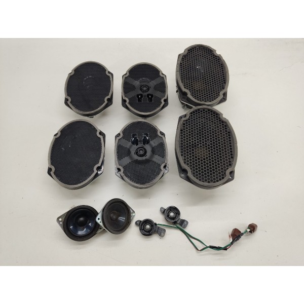 Kit Jogo Auto Falante Fusion V6 2010 Preto