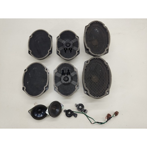 Kit Jogo Auto Falante Fusion V6 2010 Preto