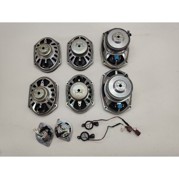 Kit Jogo Auto Falante Fusion V6 2010 Preto