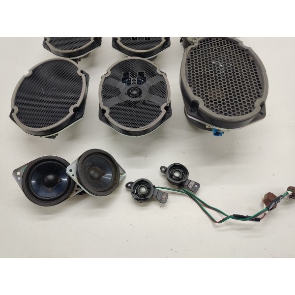 Kit Jogo Auto Falante Fusion V6 2010 Preto