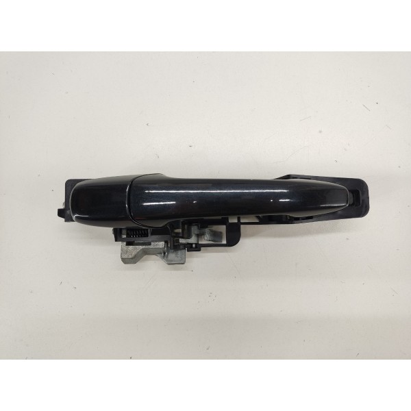 Maçaneta Externa Traseira Esquerda Fusion V6 2010 Preto Traseira