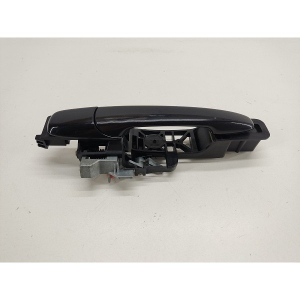Maçaneta Externa Traseira Esquerda Fusion V6 2010 Preto Traseira