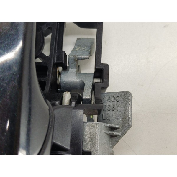 Maçaneta Externa Traseira Esquerda Fusion V6 2010 Preto Traseira