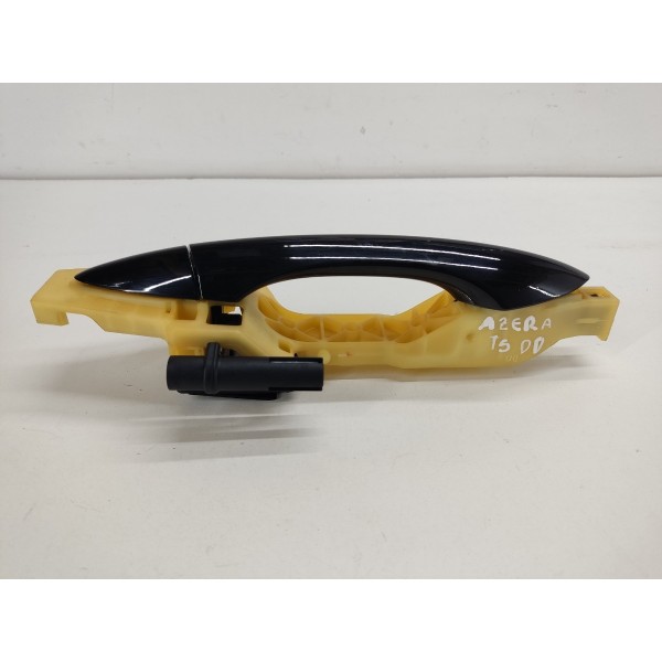 Maçaneta Externa Dianteira Direita Hyundai Azera 3.0 2014 Preto Dianteira