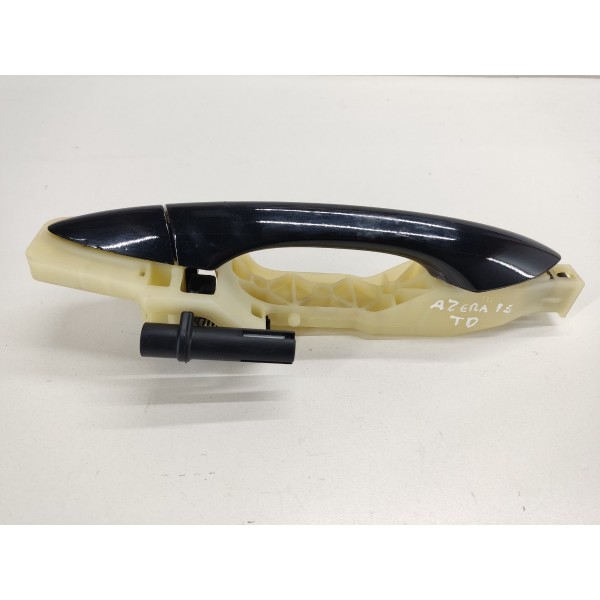 Maçaneta Externa Traseira Direita Hyundai Azera 3.0 2014 Preto Traseira