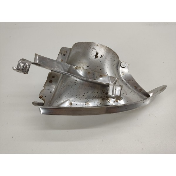 Moldura Acabamento Saida Escape Para Choque T.d. Azera 2014 Prateado