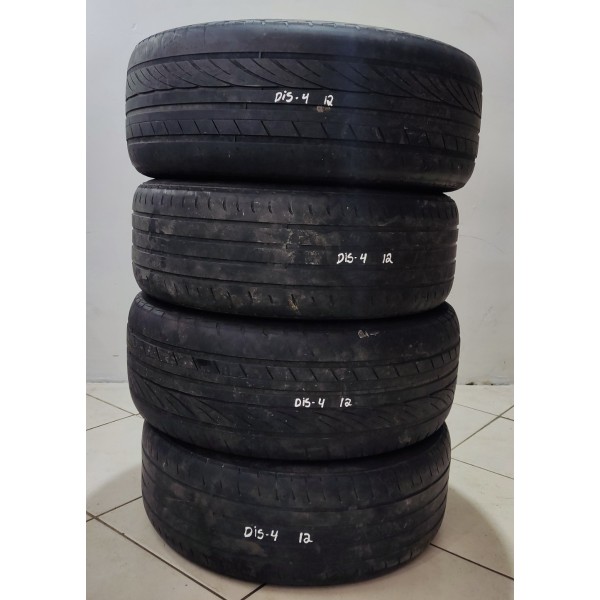 Jogo Roda R20 Discovery 4 3.0 2012 Pneu Ruim Preto