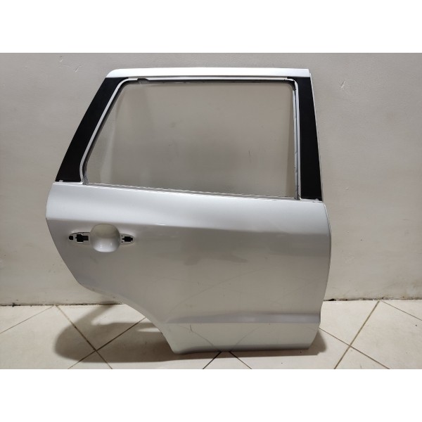 Porta Traseira Direita Santa Fé 3.5 2012 Traseira Traseiro Cinza