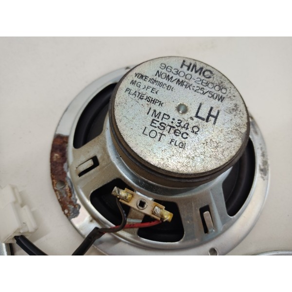 Jogo Auto Falante Santa Fé 3.5 2012 Preto