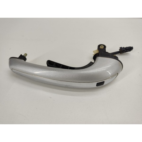 Maçaneta Tampa Traseira Santa Fé 2012 Prateado Traseira