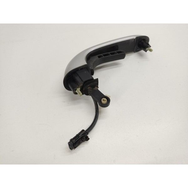 Maçaneta Tampa Traseira Santa Fé 2012 Prateado Traseira