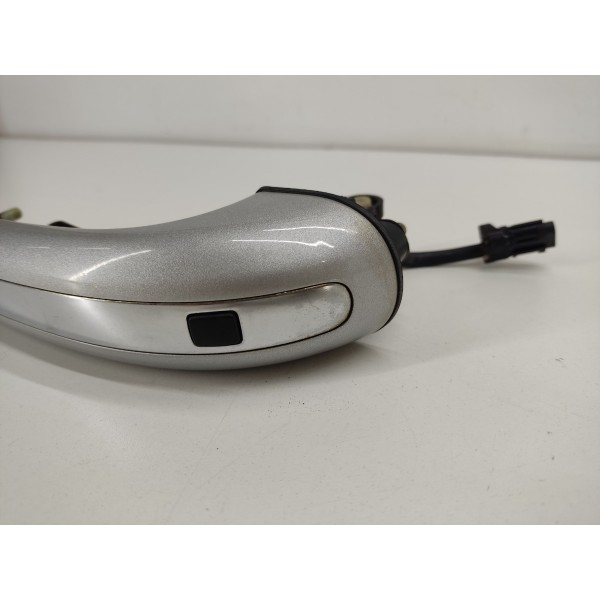 Maçaneta Tampa Traseira Santa Fé 2012 Prateado Traseira