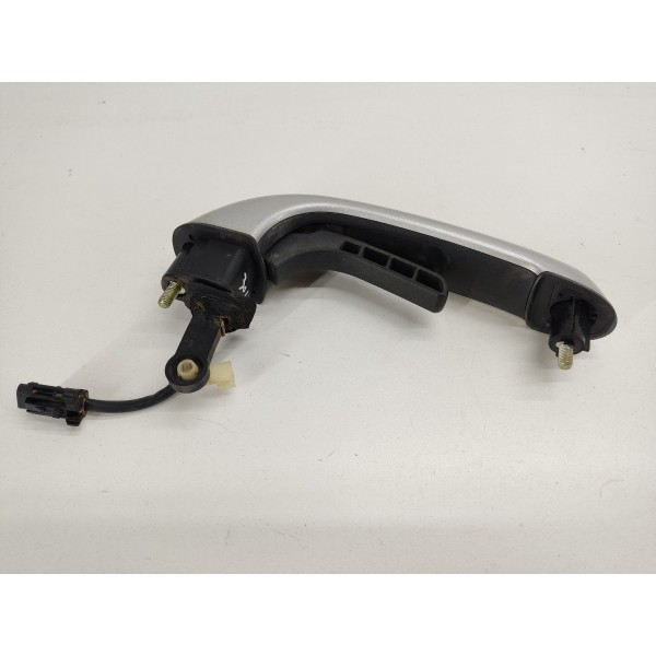 Maçaneta Tampa Traseira Santa Fé 2012 Prateado Traseira