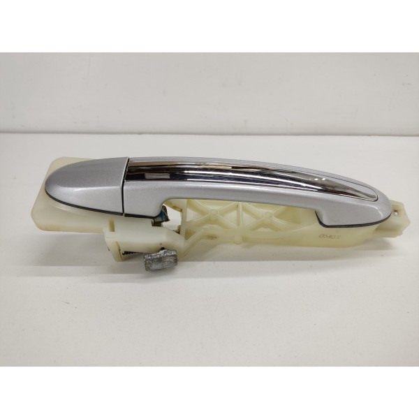 Maçaneta Externa Porta Traseira Esquerda Santa Fé 3.5 2012 Prateado Traseira