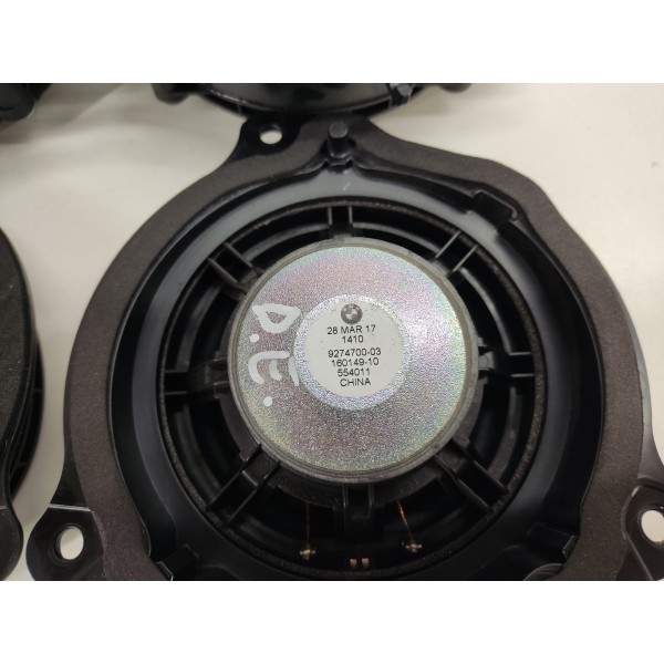 Jogo Auto Falante Bmw X1 2019 Preto