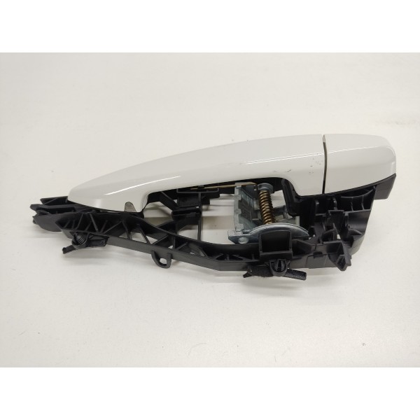 Maçaneta Externa Traseira Esquerda Bmw X1 2019 Branco Traseira