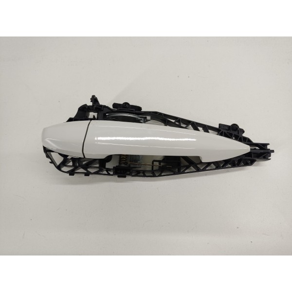 Maçaneta Externa Traseira Esquerda Bmw X1 2019 Branco Traseira