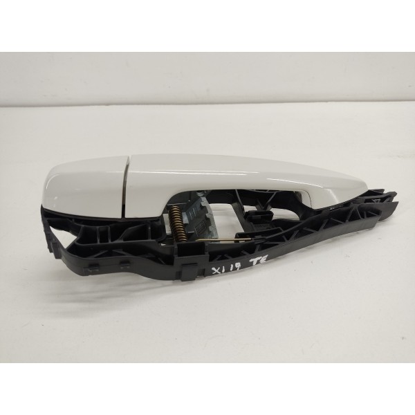 Maçaneta Externa Traseira Esquerda Bmw X1 2019 Branco Traseira