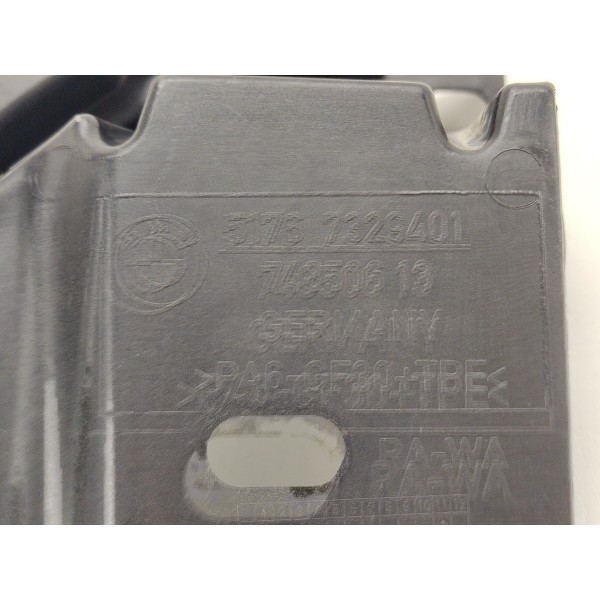 Acabamento Lateral Churrasqueira Esquerdo Bmw X1 2019 Preto Churrasqueira