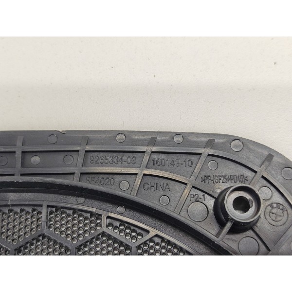 Acabamento Tela Subwoofer Banco Bmw X1 2019 Preto