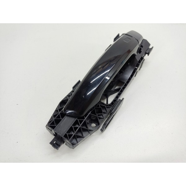 Maçaneta Externa Porta Traseira Esquerda Audi A3 1.4 2016 Preto Traseira