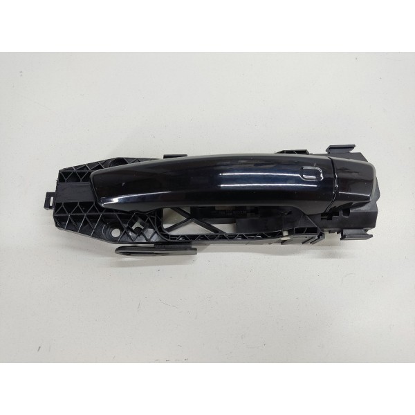 Maçaneta Externa Porta Traseira Esquerda Audi A3 1.4 2016 Preto Traseira