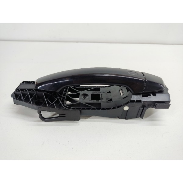 Maçaneta Externa Porta Traseira Esquerda Audi A3 1.4 2016 Preto Traseira