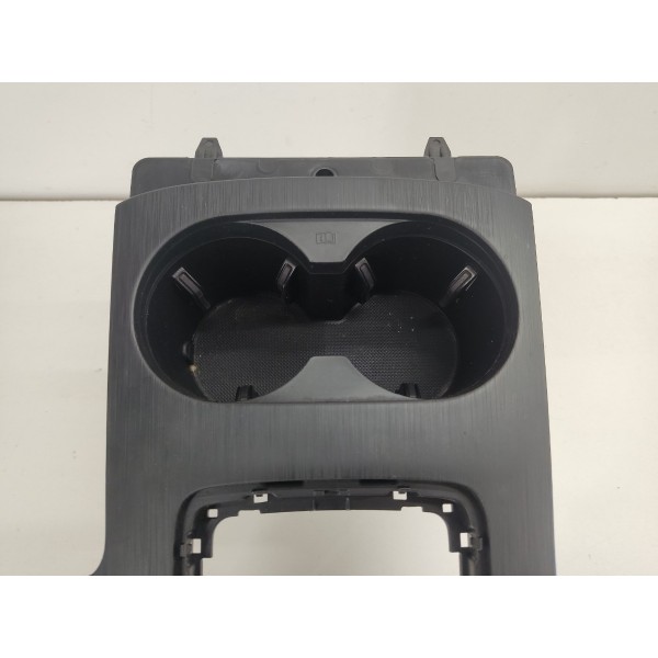 Moldura Central Console Porta Copo Audi A3 1.4 Tsi 2016 Preto