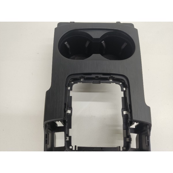 Moldura Central Console Porta Copo Audi A3 1.4 Tsi 2016 Preto