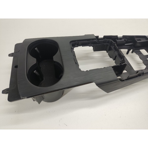 Moldura Central Console Porta Copo Audi A3 1.4 Tsi 2016 Preto