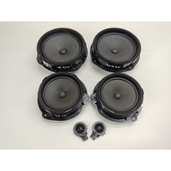 Jogo Auto Falante Audi A3 2016 Preto