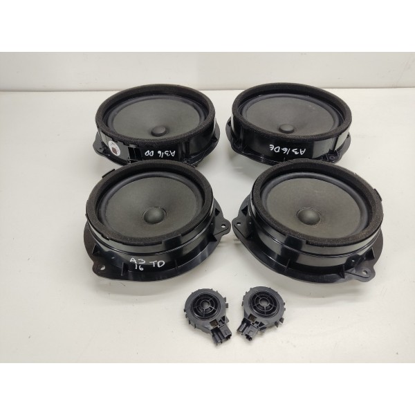 Jogo Auto Falante Audi A3 2016 Preto