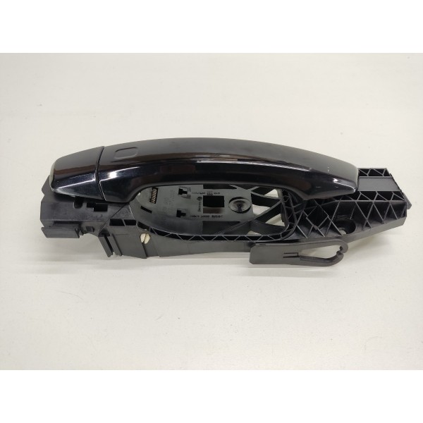 Maçaneta Externa Traseira Direita Audi A3 2016 Preto Traseira