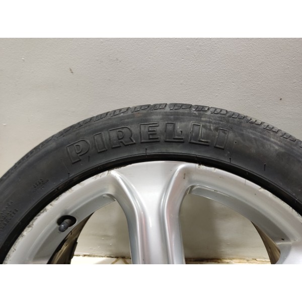 Jogo Roda R17 Audi A5 2015 1.8 Tfsi Pneu Ruim  Prateado