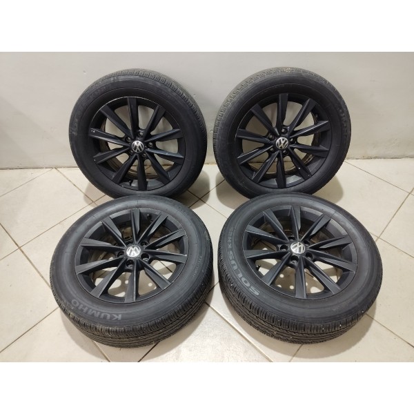 Jogo Roda R17 Tiguan 2012 Tsi Preto