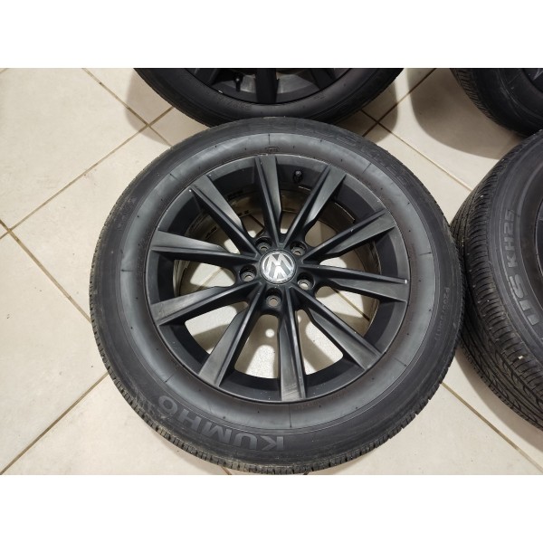 Jogo Roda R17 Tiguan 2012 Tsi Preto