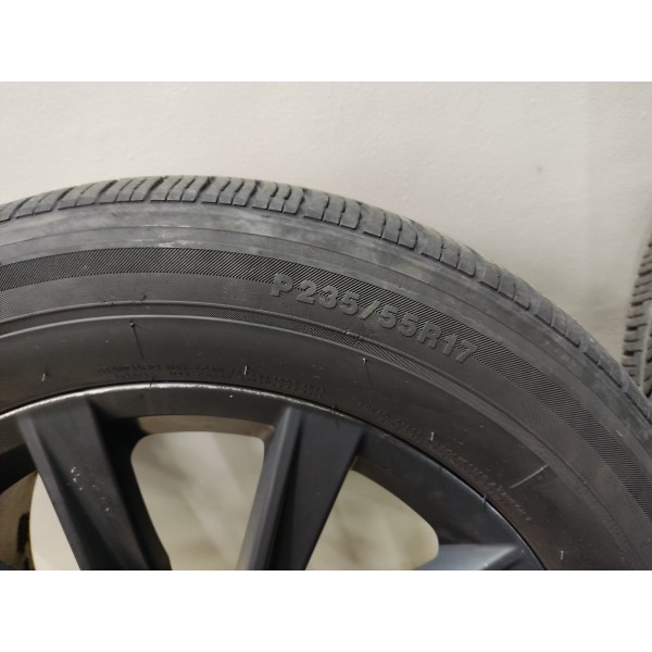 Jogo Roda R17 Tiguan 2012 Tsi Preto