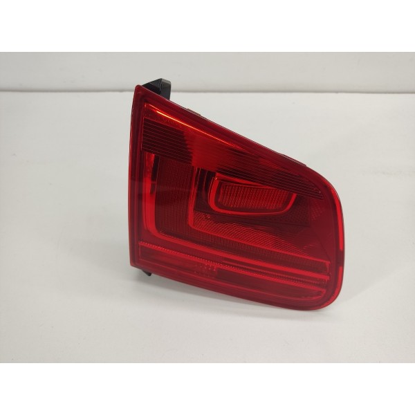 Lanterna Tampa Traseira Esquerda Tiguan 2012 Tsi Esquerdo Vermelho