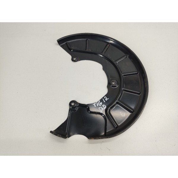 Espelho Protetor Disco Dianteiro \d Tiguan 2012 Tsi Preto