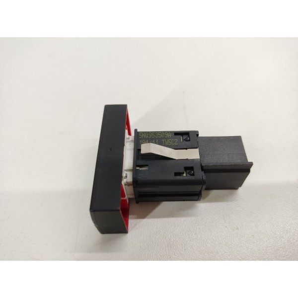 Botão Pisca Alerta Tiguan 2012 Tsi Preto