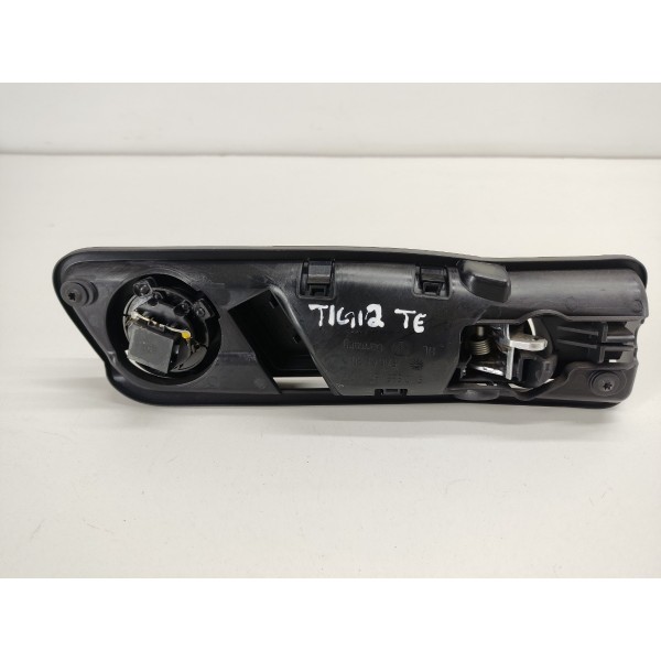 Maçaneta Interna Traseira Esquerda Tiguan 2012 Tsi Traseira