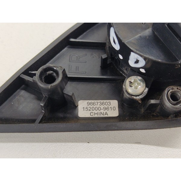 Acabamento Auto Falante Porta D\d Chevrolet Captiva 3.6 2011 Preto