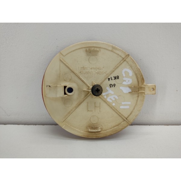 Refletor Olho Gato Traseiro \e Chevrolet Captiva 3.6 2011 Vermelho